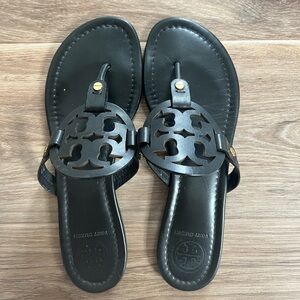 Tory Burch Miller Sandal Black Matte